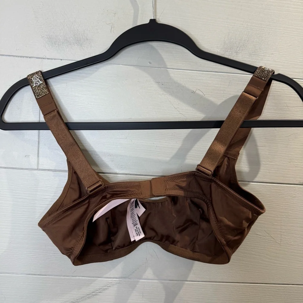 Victoria's Secret | NWOT Very Sexy Bralette Brown Embellished Women's Size Small